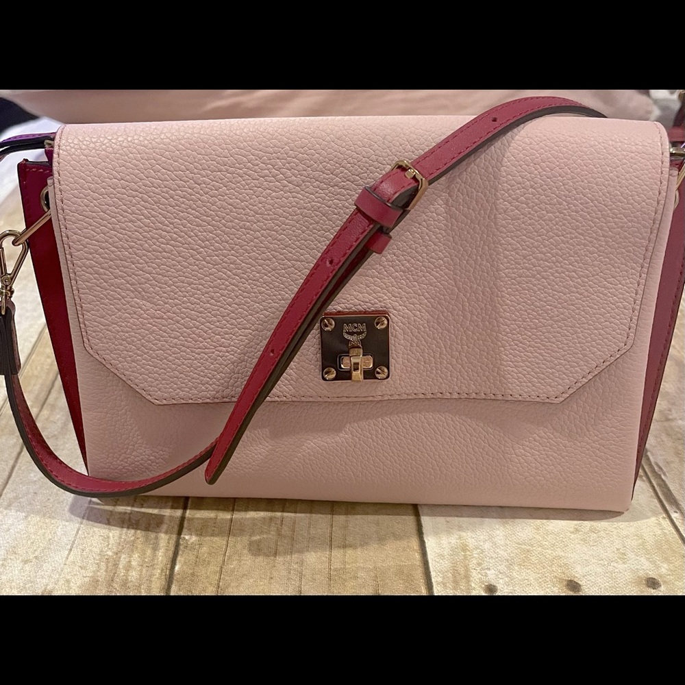 MCM Pink Shoulder Bag